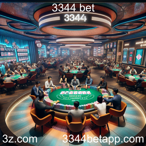 Descubra o Mundo do Poker na 3344 Bet